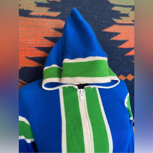 VTG 60’s Winning Ways Rad Oversized Droopy Zip up Unisex Hoodie! - Picture 3 of 10